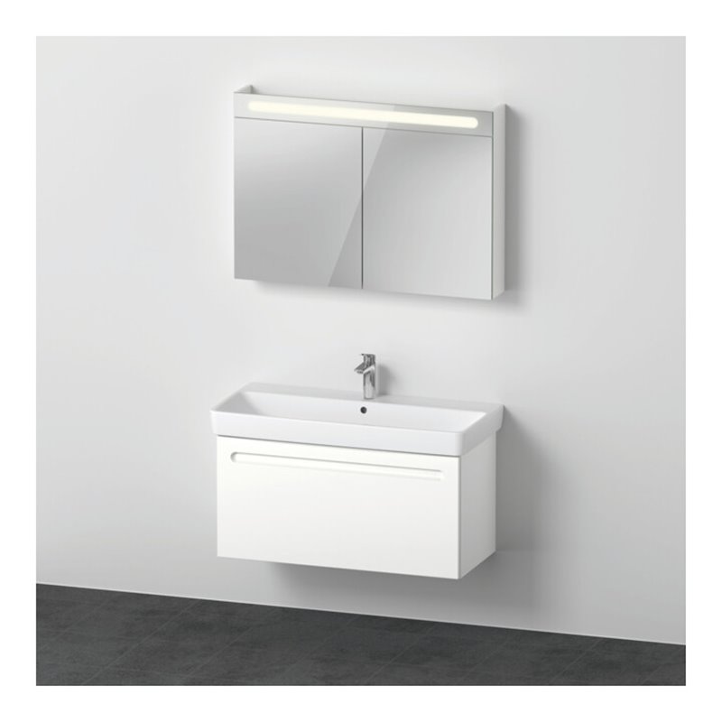 Duravit Möbel-Set No. 1 100x45cm, WT, WTU m Ausz., Spg., we. ma
