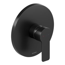 Duravit Fertigset UP-Brause-Einhebelmischer D-Code Keramikmisch., rd, 24,5 l, schwarz matt