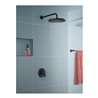Duravit Fertigset UP-Brause-Einhebelmischer D-Code Keramikmisch., rd, 24,5 l, schwarz matt