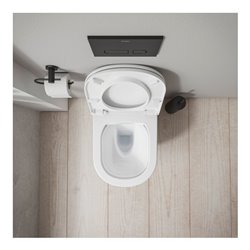Duravit Stand-WC, Tiefspüler D-Code 37x57cm, 4,5 l, Abg. waag., riml., weiß