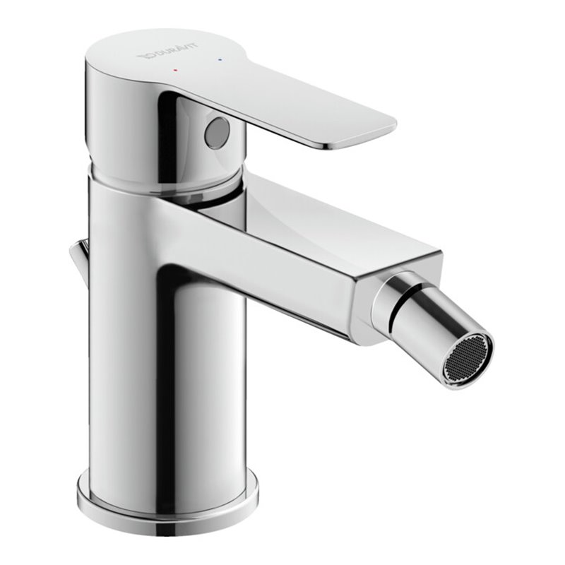 Duravit Bidet-Einhebelmischer D-Code Ausl. 118mm, Keramikmischsystem, chrom