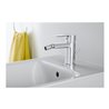 Duravit Bidet-Einhebelmischer D-Code Ausl. 118mm, Keramikmischsystem, chrom