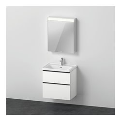 Duravit Möbel-Set D-Neo 650mm, Anschlag links, Weiß Matt
