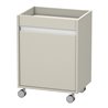 Duravit Rollcontainer Ketho 50x36x67cm, Tür rechts, Taupe
