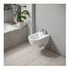 Duravit Wand-Bidet D-Code 37x54cm, mit Hahnloch, Überlauf, weiß