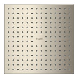 hansgrohe Kopfbrause Axor De., UP-Inst., 250x250mm, 2jet, b ni.