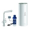 Grohe Spültisch-Einhebelmischer Red Duo chrom, L-Size, mit Boiler