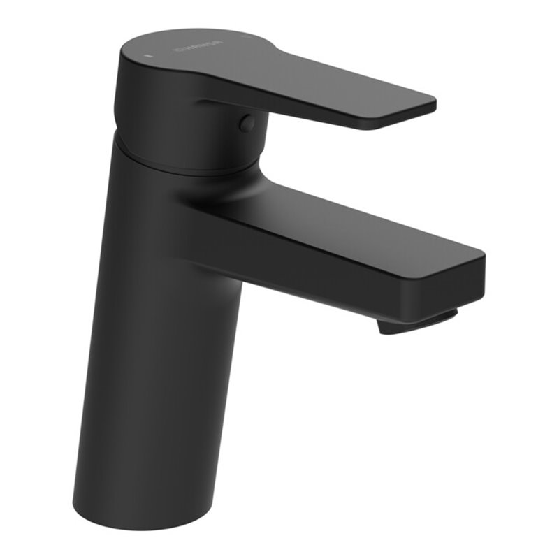 Hansa Waschtisch-Einhebelmischer HANSATWIST XL Vollh., Flexschl., Ausl. 123mm, matt-sw