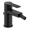 Duravit Bidet-Einhebelmischer D-Code Ausl. 118mm, Keramikmisch., schwarz matt