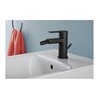 Duravit Bidet-Einhebelmischer D-Code Ausl. 118mm, Keramikmisch., schwarz matt