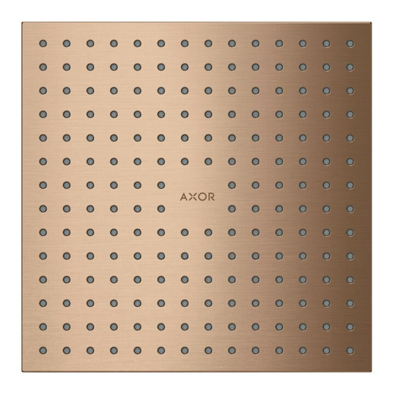 hansgrohe Kopfbrause Axor De., UP-Inst., 250x250mm, 2jet, b r gol