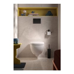 Duravit Wand-WC, Tiefspüler D-Code Compact 37x48cm, 4,5 l, riml, w, o vorm. Scharn.