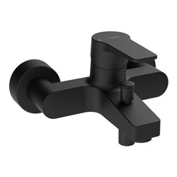 Hansa Wannen-Einhebelmischer HANSATWIST AP, Ausladung 162mm, mattschwarz