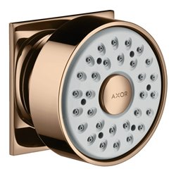 hansgrohe Seitenbrause Axor eck Ros., schwenkb., 1j, pol. red gold