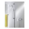 Duravit Brause-Einhebelmischer D-Code Aufputz, Keramikmischsystem, chrom