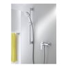 Duravit Brause-Einhebelmischer D-Code Aufputz, Keramikmischsystem, chrom