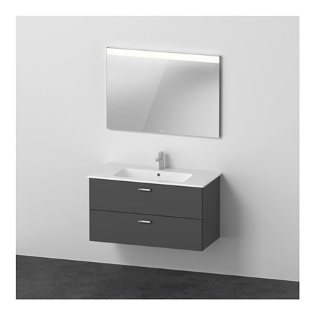 Duravit Möbel-Set XBase 103x49cm, WT, WTU 2 SBK, Sp., graph ma