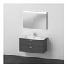 Duravit Möbel-Set XBase 103x49cm, WT, WTU 2 SBK, Sp., graph ma