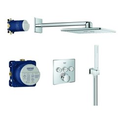 Grohe Unterputz-Duschsystem Grohtherm Smartcontrol chrom