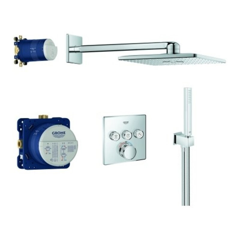 Grohe Unterputz-Duschsystem Grohtherm Smartcontrol chrom