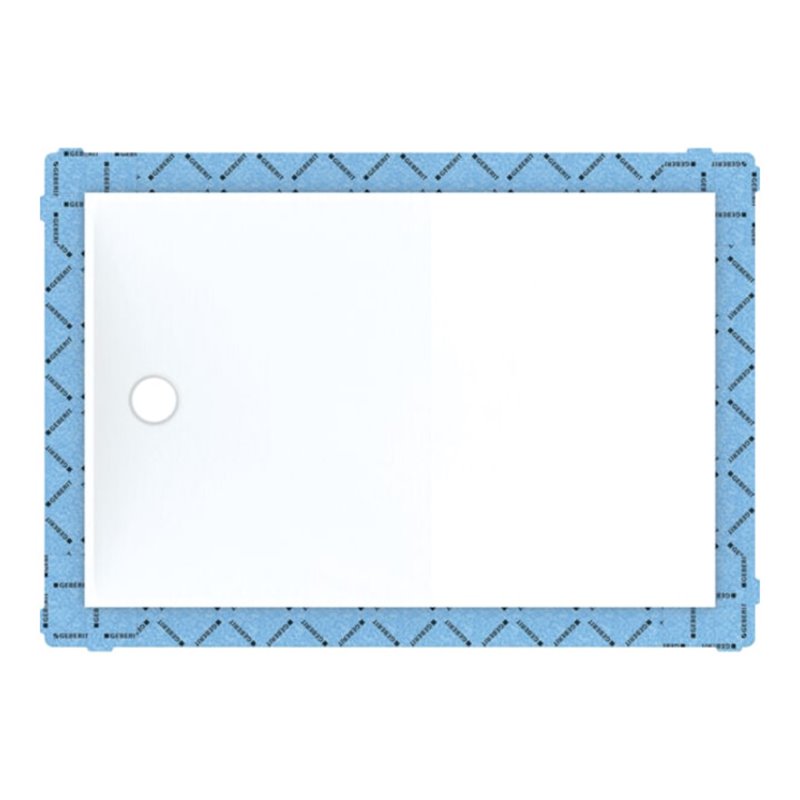 Geberit Rechteckduschfläche Setaplano weiß-alpin, 90x75x4,5cm