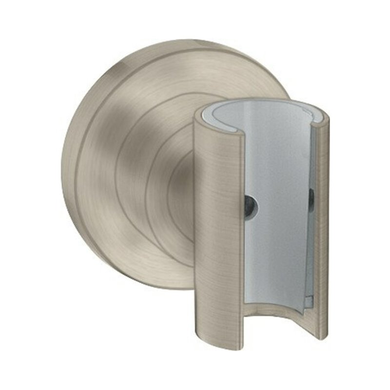 hansgrohe Brausehalter Axor Citterio fest. Haltep., rund, brushed nickel