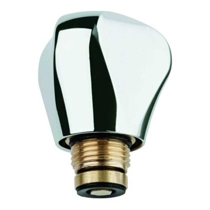 Grohe Oberteil 11086 mit Treflor Griff Markierung blau/rot 1/2' chrom