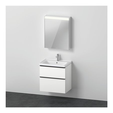 Duravit Möbel-Set D-Neo 650mm, Anschlag rechts, Weiß Matt