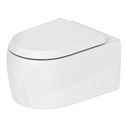 Duravit Wand-WC, Tiefspüler Qatego 38,5x57cm, 4 l, weiß Hochglanz