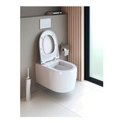 Duravit Wand-WC, Tiefspüler Qatego 38,5x57cm, 4 l, weiß Hochglanz