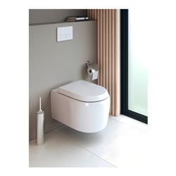 Duravit Wand-WC, Tiefspüler Qatego 38,5x57cm, 4 l, weiß Hochglanz