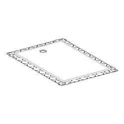 Geberit Rechteckduschfläche Setaplano weiß-alpin, 170x75x4,5cm