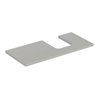 Geberit Waschtisch-Platte One 105x3x47cm, greige/lackiert m, AS re