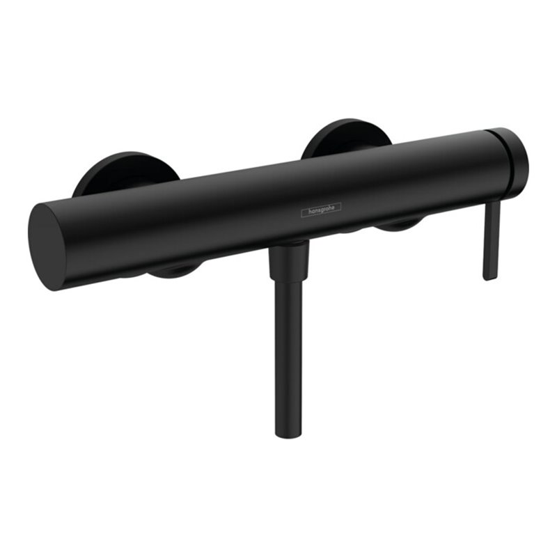 hansgrohe Brause-Einhebelmischer Finoris AP, 1 Verbraucher, schwarz matt