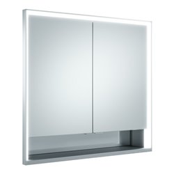 Keuco Spanplattenschraube kurze Türen Royal Lumos 70x73x16cm, m Abl, WE, 2tr., m Hz
