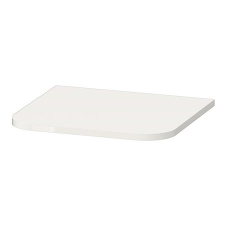 Duravit Abdeckplatte Happy D.2 Plus 40,3x36,4cm, f Halbhochschränke, we matt