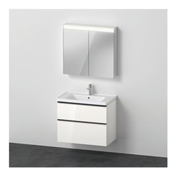 Duravit Möbel-Set D-Neo 800mm, weiß Hochglanz