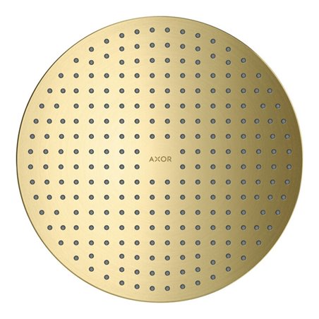 hansgrohe Kopfbrause 300 1jet Axor Decke, UP-Installation, brushed brass