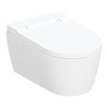 Geberit Wand-WC, Tiefspüler AquaClean Sela weiß matt, Komplettanlage