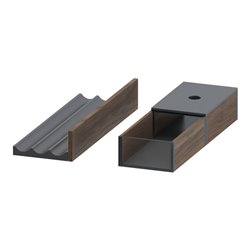 Duravit Einrichtungssystem Universal Set 208x271x55mm, US Nussb mass., f WTU