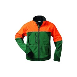 Elysee Softshelljacke Sanddorn grün/orange