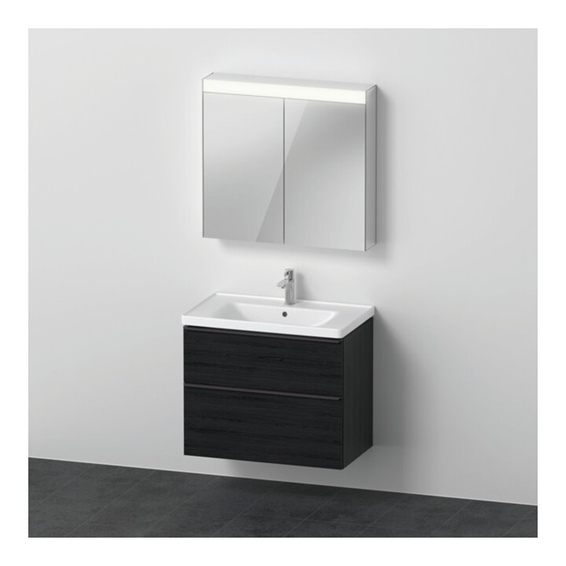 Duravit Möbel-Set D-Neo 800mm, Eiche schwarz