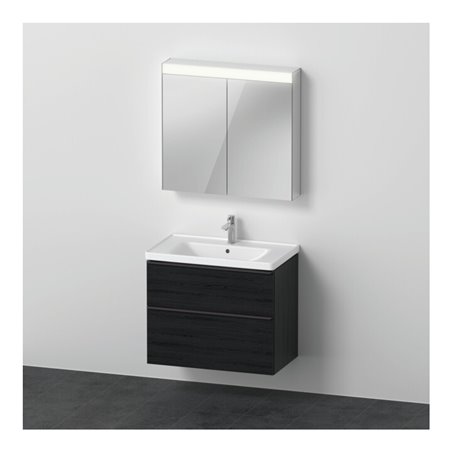 Duravit Möbel-Set D-Neo 800mm, Eiche schwarz
