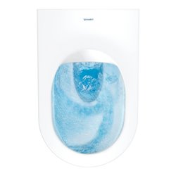 Duravit Wand-WC, Tiefspüler HygFlush Me by Starck 37x54cm, 4 l, mit HygieneGlaze, weiß