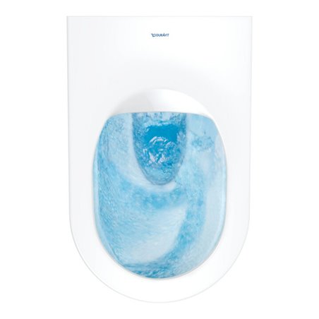Duravit Wand-WC, Tiefspüler HygFlush Me by Starck 37x54cm, 4 l, mit HygieneGlaze, weiß