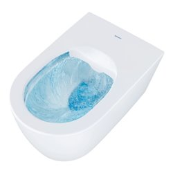 Duravit Wand-WC, Tiefspüler HygFlush Me by Starck 37x54cm, 4 l, mit HygieneGlaze, weiß