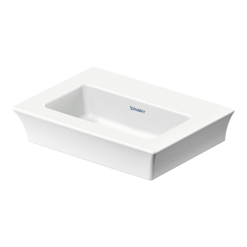 Duravit Möbel-Handwaschbecken White Tulip 45x33cm, o. ÜL, m HLB, o. Hahnloch, weiß