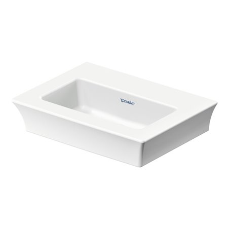 Duravit Möbel-Handwaschbecken White Tulip 45x33cm, o. ÜL, m HLB, o. Hahnloch, weiß