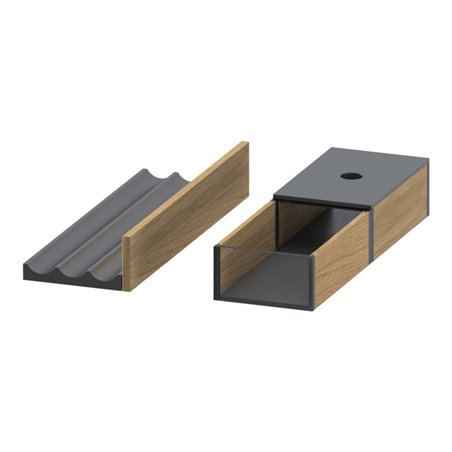 Duravit Einrichtungssystem Universal Set 208x271x55mm, natur Oa solid, f WTU