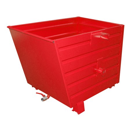 Bauer Südlohn Späne-Stapelkipper BSS70, lackiert